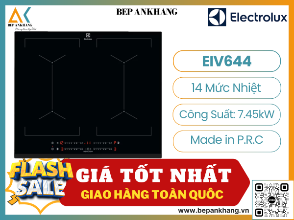 Bếp Từ 4 Vùng Nấu Electrolux EIV644 - Thương Hiệu đến từ Thụy Điển 